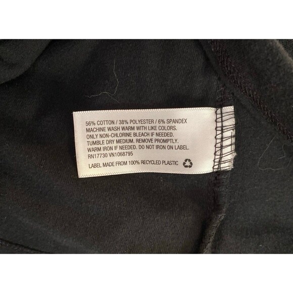 A New Day Tank Dress Sleeveless Plus Size XL Black  Gathered Waist Flattering On - Picture 8 of 11